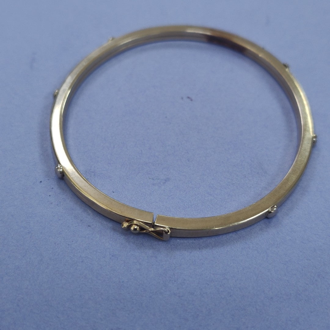 PULSERA RIGIDA ORO 14 K 5,00 GRMS (SEMINUEVO)
