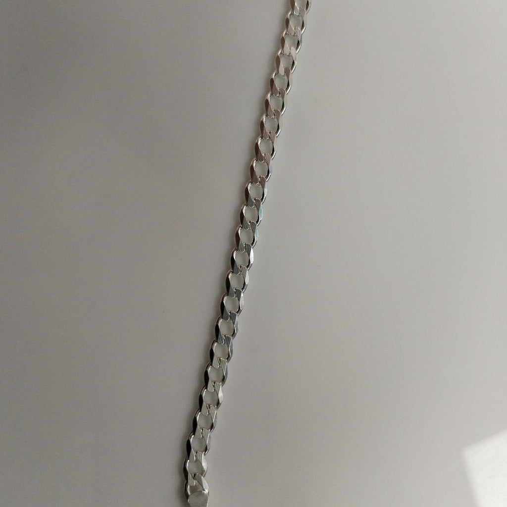 PULSERA BARBADA PLATA .925 18 CM 5.73 GR (NUEVO)
