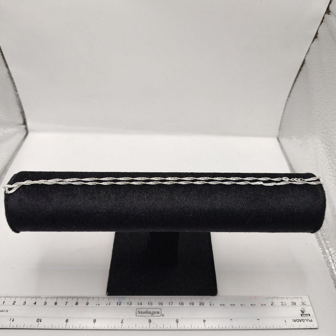 CADENA MEDIO TZL PLATA .925 55 CM 4.22 GR (NUEVO)