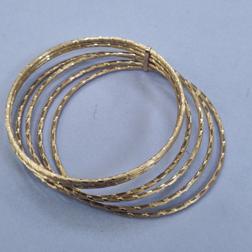SEMANARIO DE PULSERAS ORO 14 K 25,80 GRMS (SEMINUEVO)