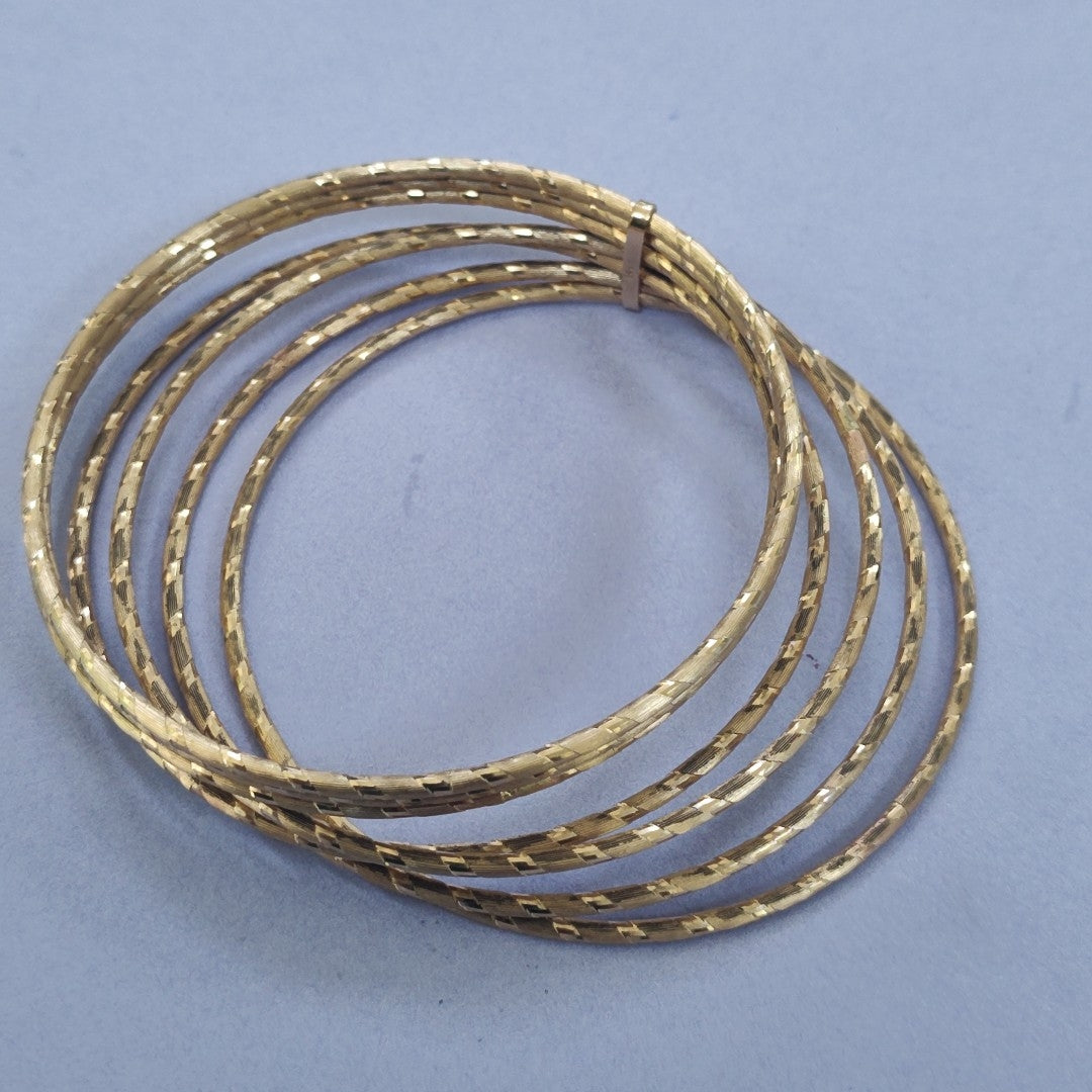SEMANARIO DE PULSERAS ORO 14 K 25,80 GRMS (SEMINUEVO)