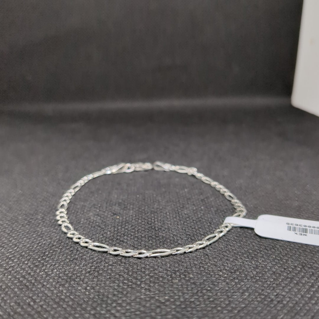 PULSERA TEJIDO 3X1 PLATA .925 21 CM 3.2 GR (NUEVO)