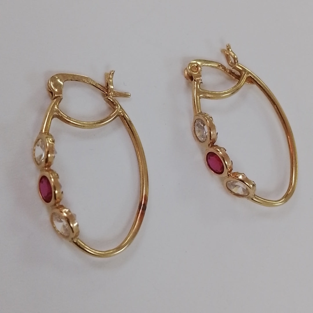 ARRACADAS PAR ORO 10 K 2,80 GRMS (SEMINUEVO)