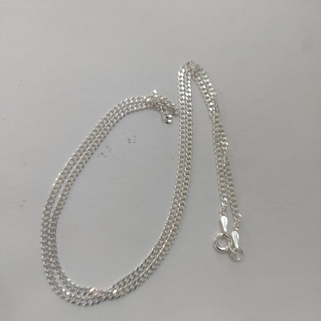 CADENA BARBADA PLATA .925 55 CM 5.83 GR (NUEVO)