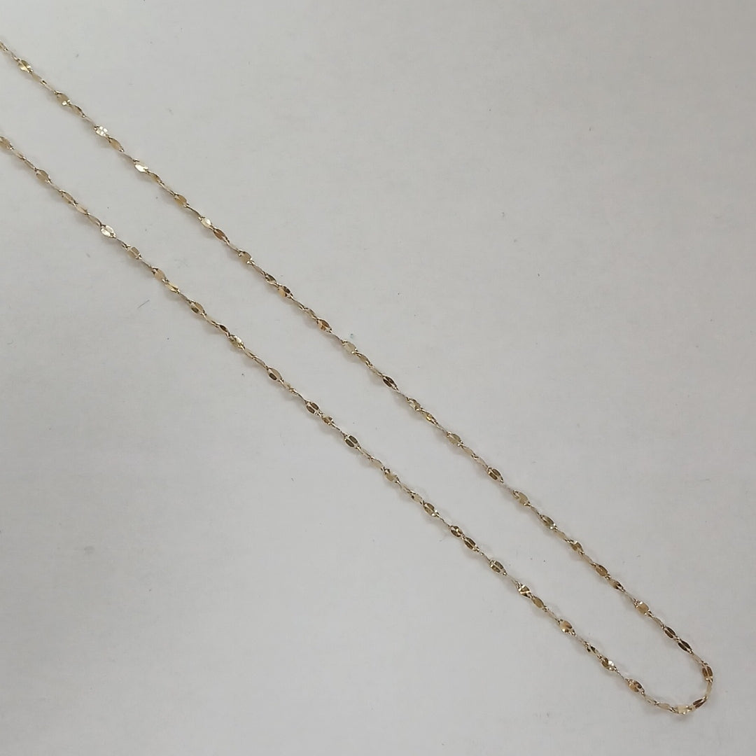 CADENA ORO 10 K 0.6 GRMS (SEMINUEVO)
