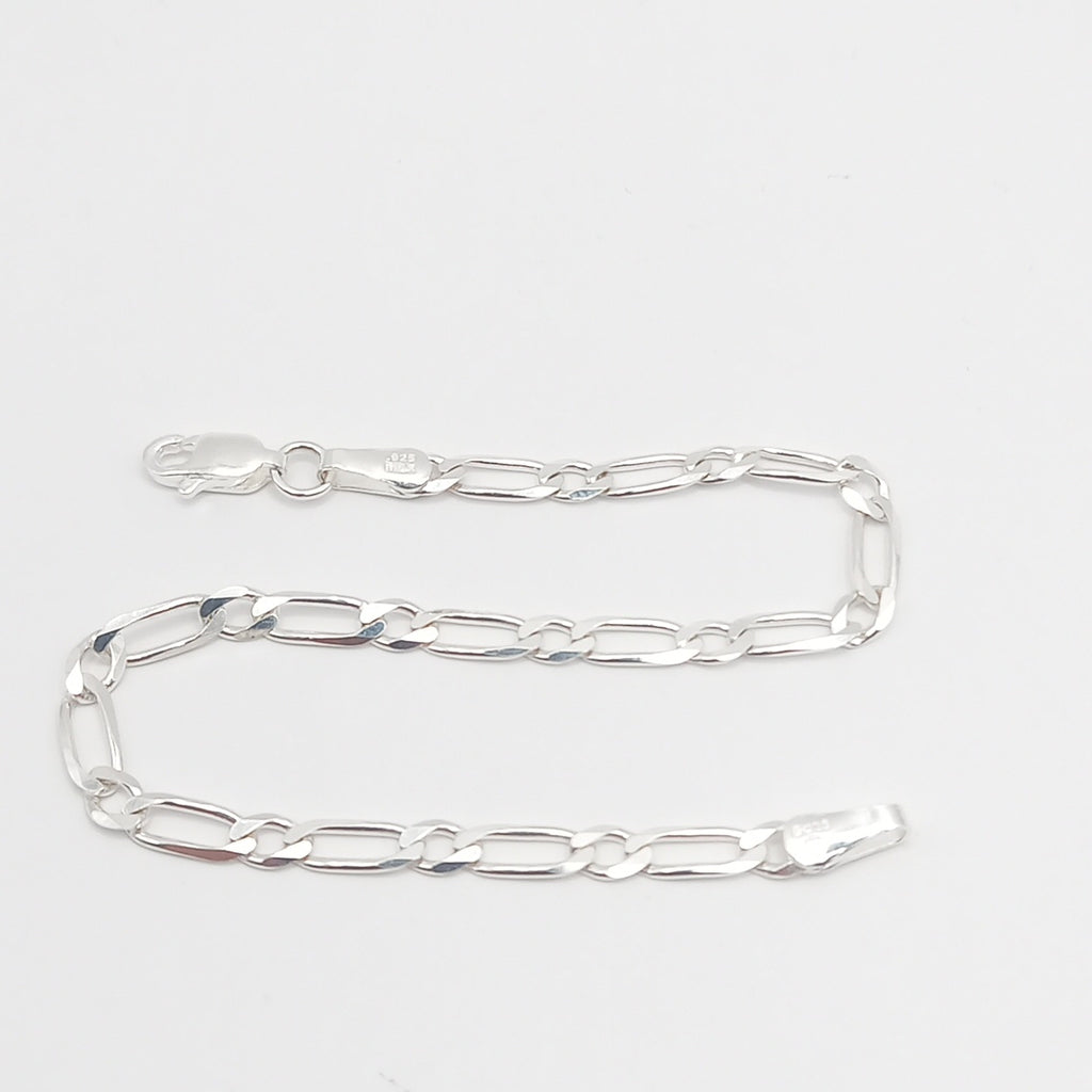 PULSERA TEJIDO 1X1 PLATA .925 18 CM 3.5 GR (NUEVO)