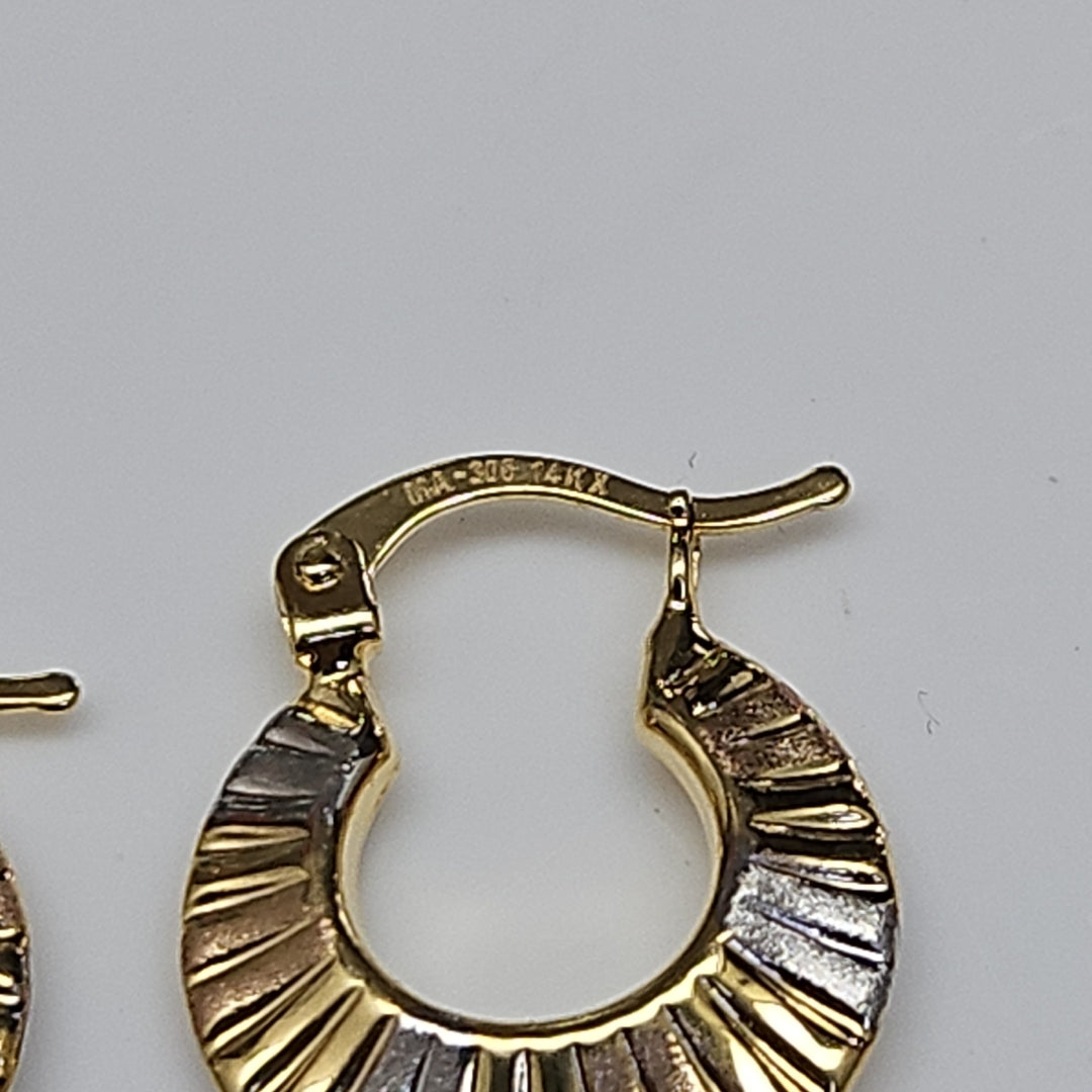 ARRACADAS ORO 14K 1.6 (NUEVO)