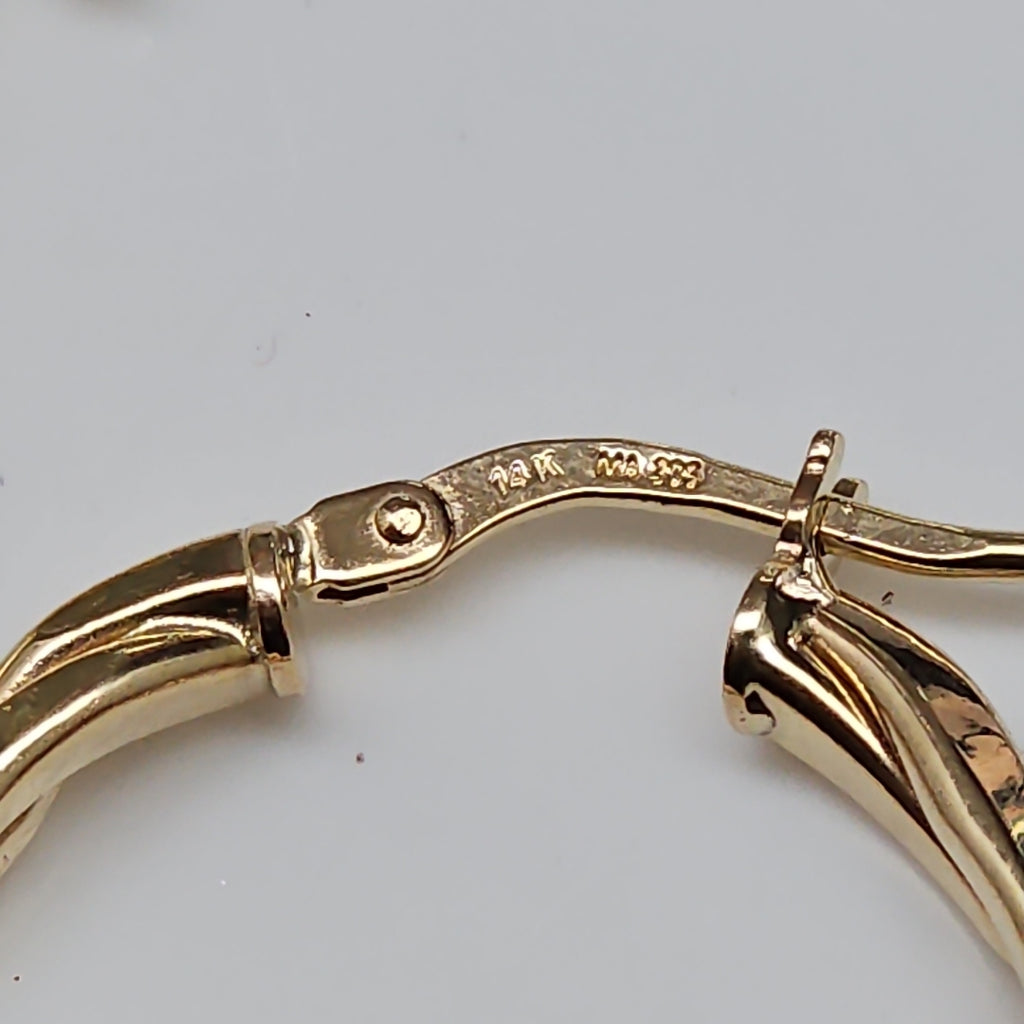 ARRACADAS ORO 14K 2.1 (NUEVO)