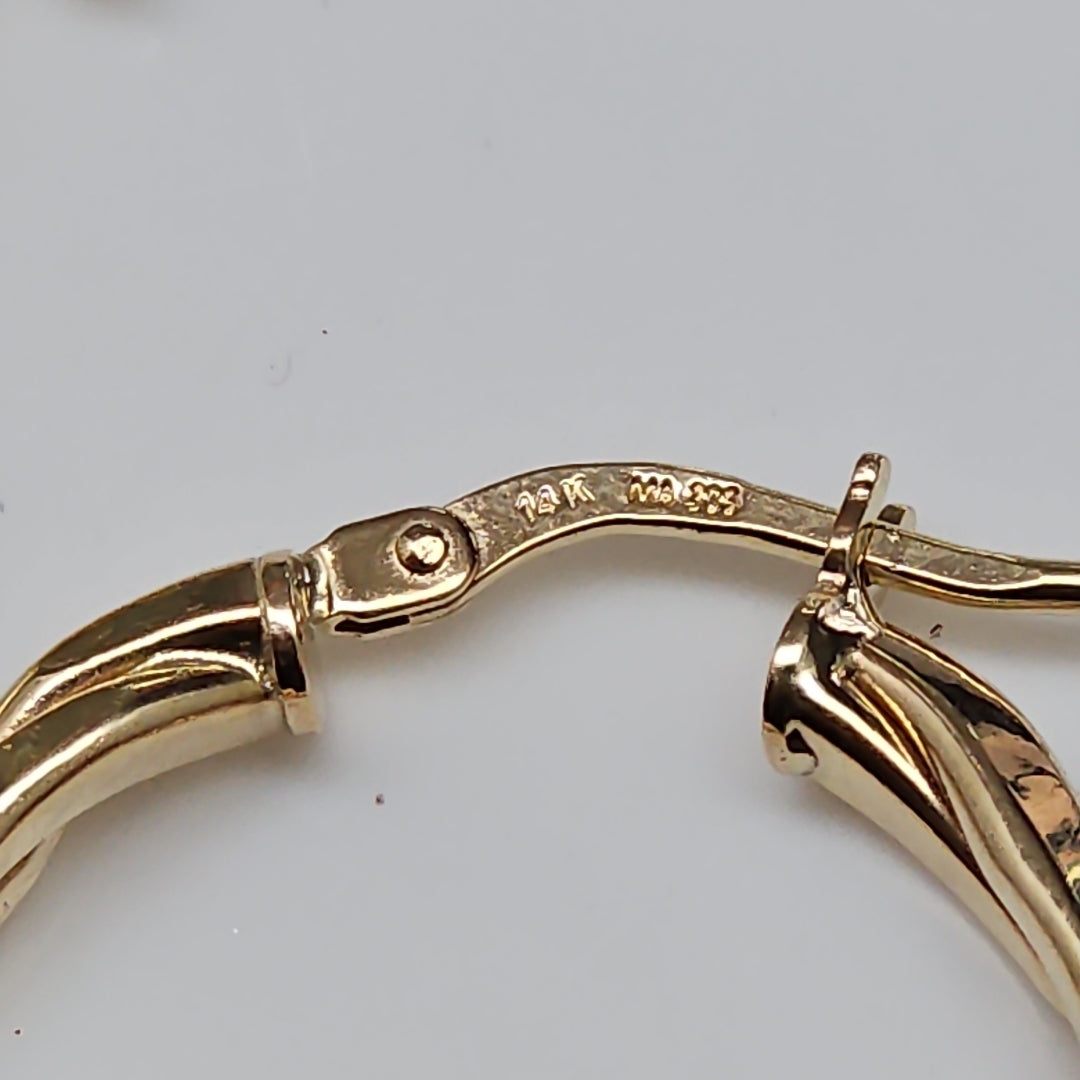 ARRACADAS ORO 14K 2.1 (NUEVO)