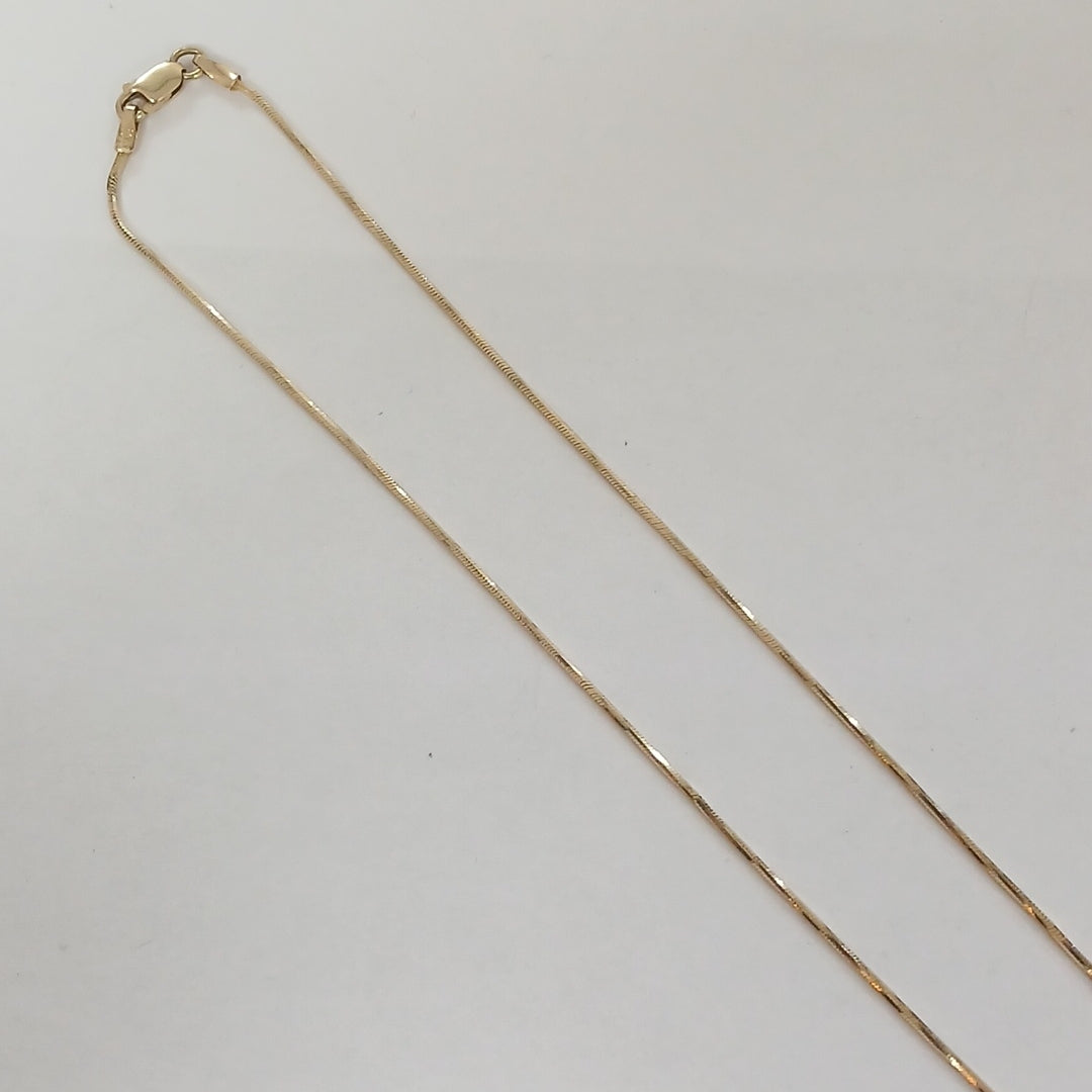GARGANTILLA ORO 14 K 4.3 GRMS (SEMINUEVO)