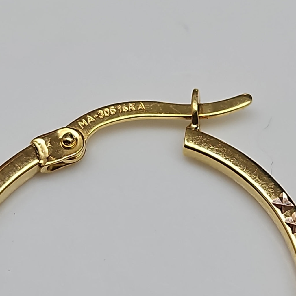 ARRACADAS ORO 14K 1.4 (NUEVO)