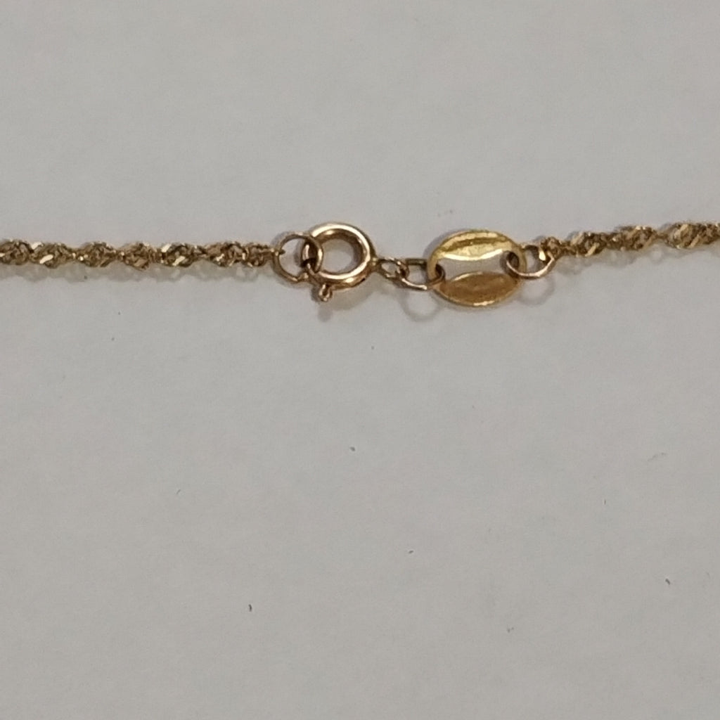 CADENA ORO 10 K 0,80 GRMS (SEMINUEVO)
