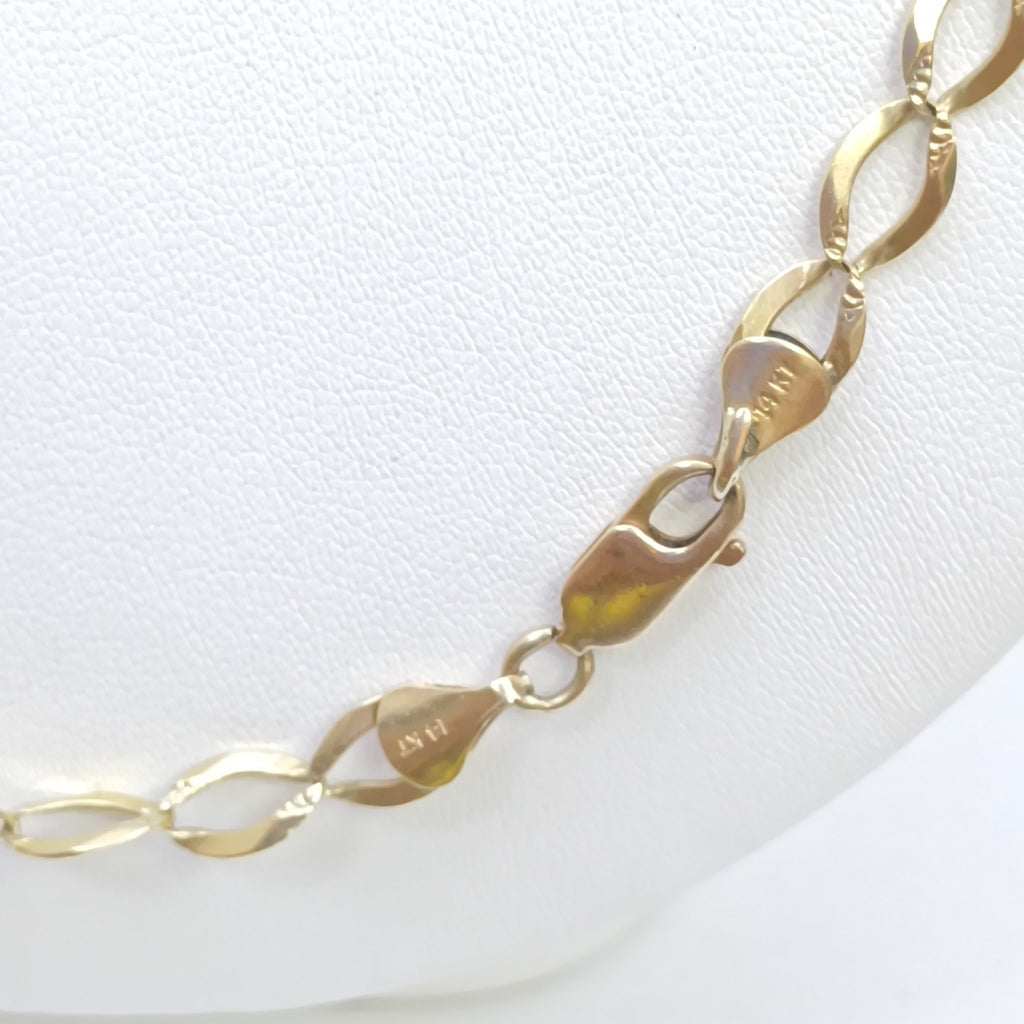 CADENA ORO 14 K 14,80 GRMS (SEMINUEVO)