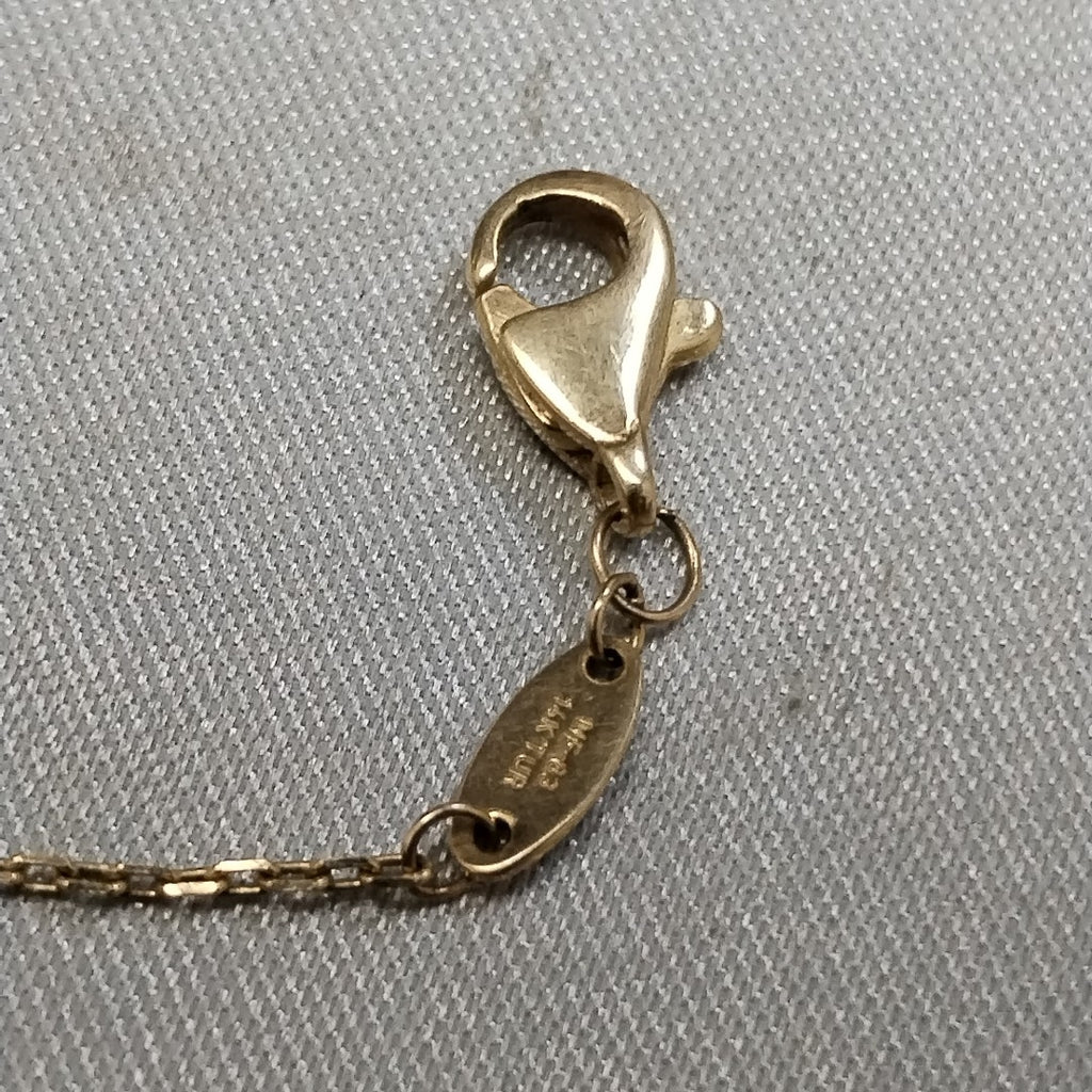 GARGANTILLA ORO 14 K 2.2 GRMS (SEMINUEVO)