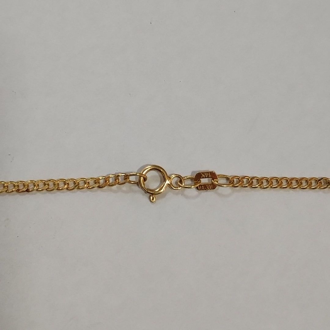 CADENA ORO 14 K 1.7 GRMS (SEMINUEVO)