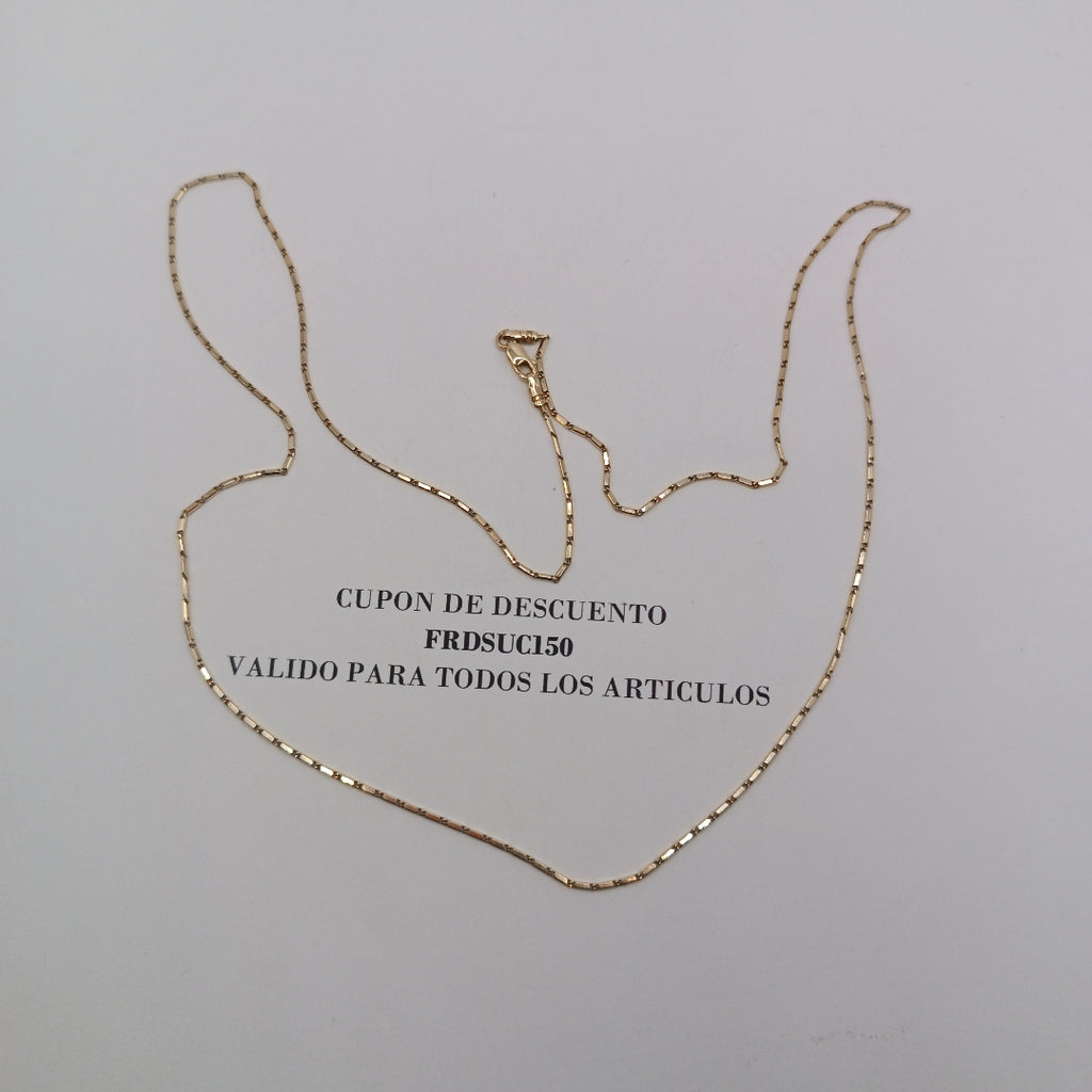 CADENA ORO 14 K 4 GRMS (SEMINUEVO)