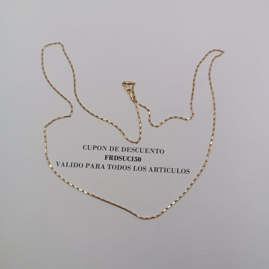 CADENA ORO 14 K 4 GRMS (SEMINUEVO)