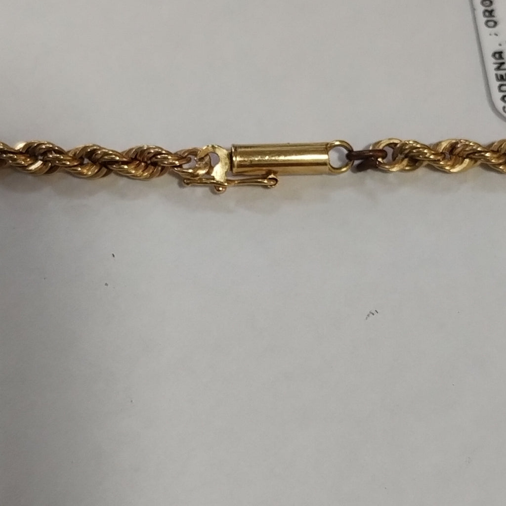 CADENA ORO 14 K 17.6 GRMS (SEMINUEVO)