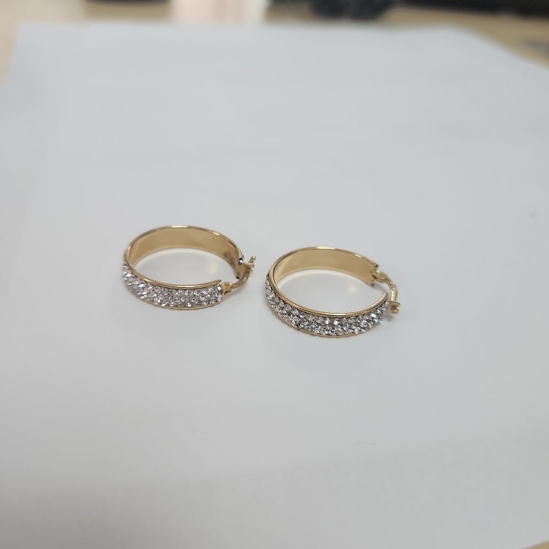 ARRACADAS PAR ORO 14 K 2.9 GRMS (SEMINUEVO)