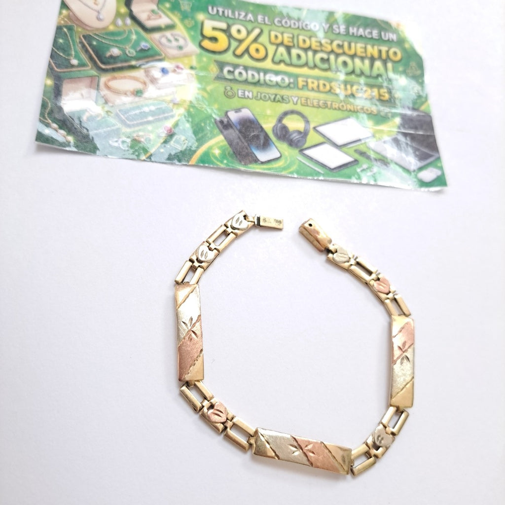 PULSERA ORO 10 K 8.5 GRMS (SEMINUEVO)