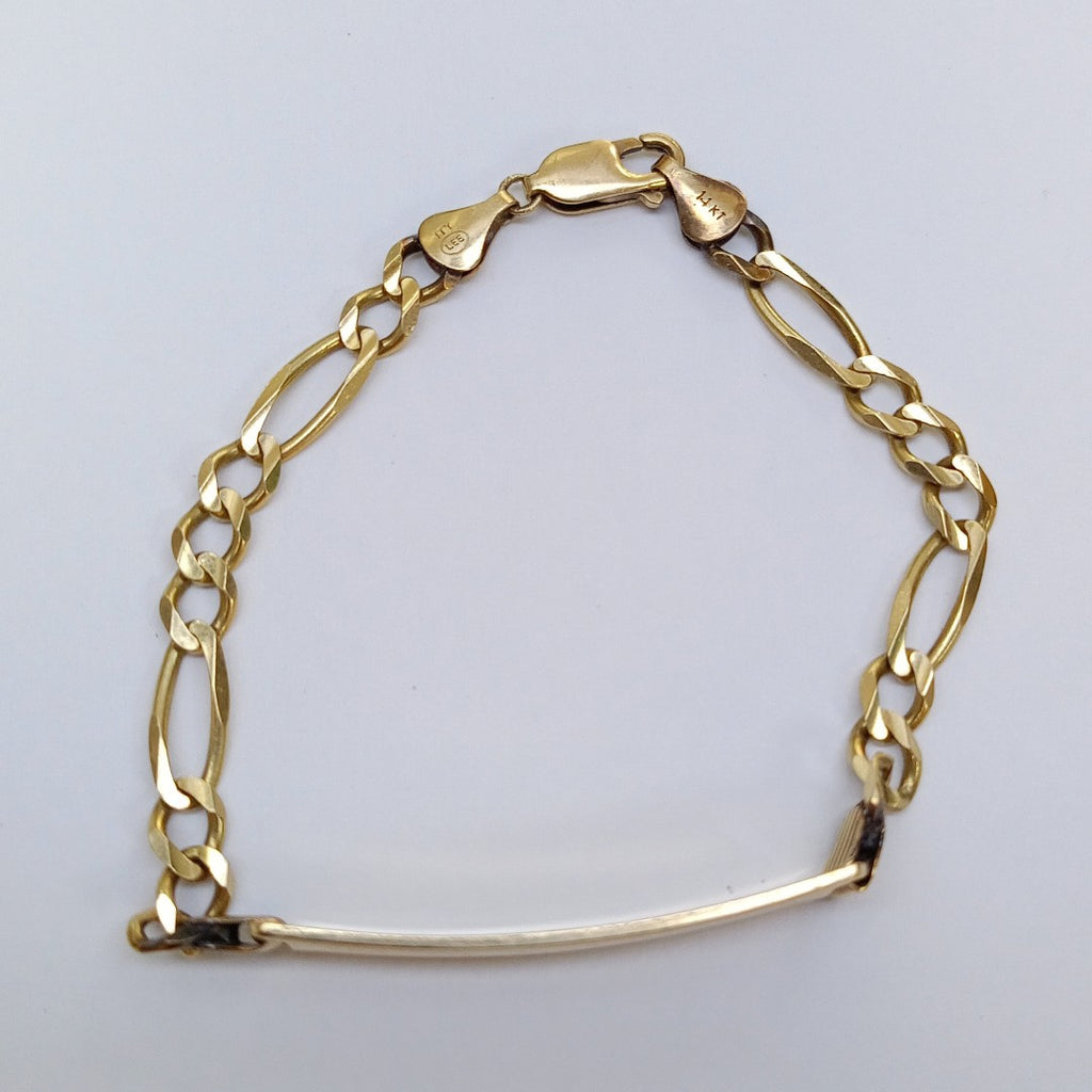 ESCLAVA ORO 14 K 11,80 GRMS (SEMINUEVO)