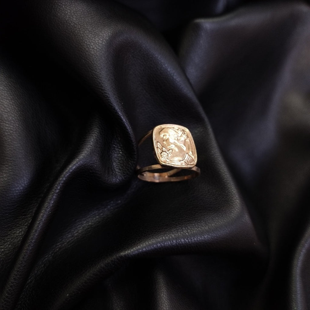 ANILLO ORO 10 K 2,50 GRMS (SEMINUEVO)