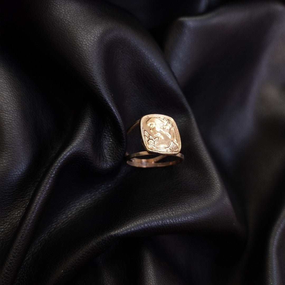 ANILLO ORO 10 K 2,50 GRMS (SEMINUEVO)