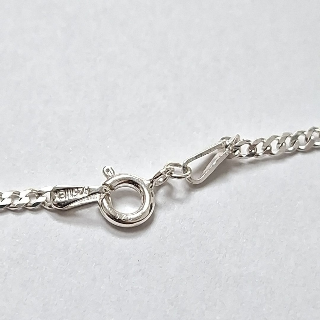 CADENA BARBADA PLATA .925 55 CM 5.03 GR (NUEVO)