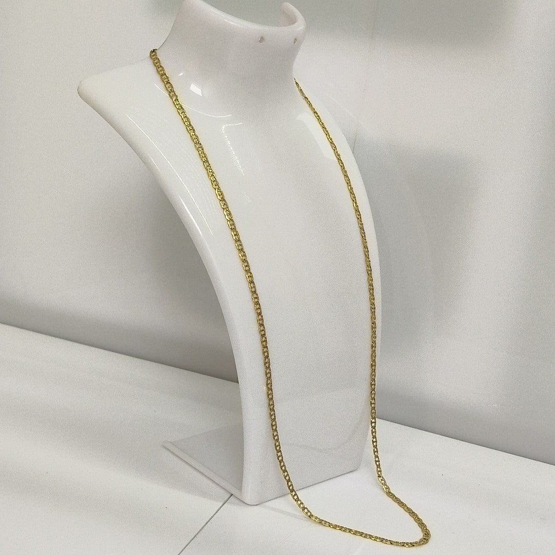 CADENA TEJIDO MARINERO 9GR 60 CM CM (NUEVO)