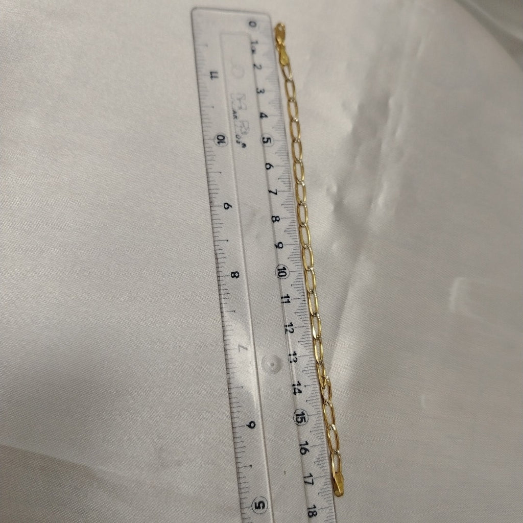 PULSERA TEJIDO ESLABONES 4G 18 CM (NUEVO)