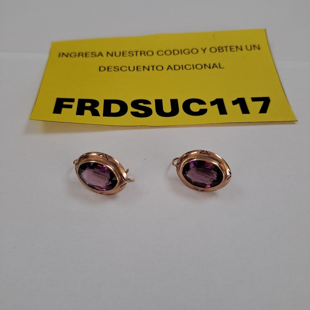 ARETES PAR ORO 10 K 3,10 GRMS (SEMINUEVO)