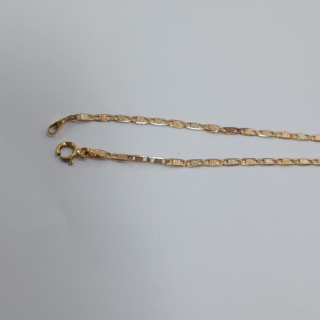 CADENA ORO 14 K 3,10 GRMS (SEMINUEVO)