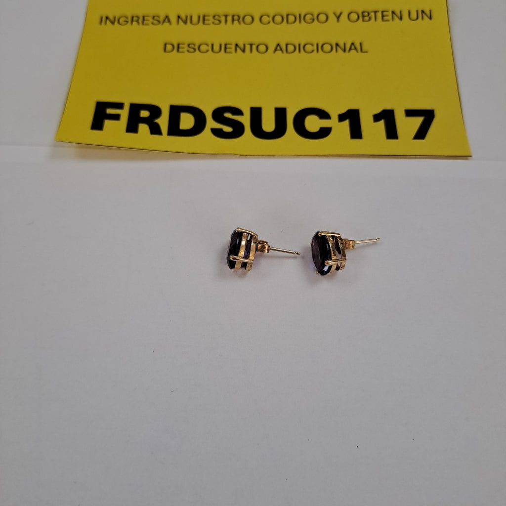 BROQUELES PAR ORO 14 K 2,30 GRMS (SEMINUEVO)