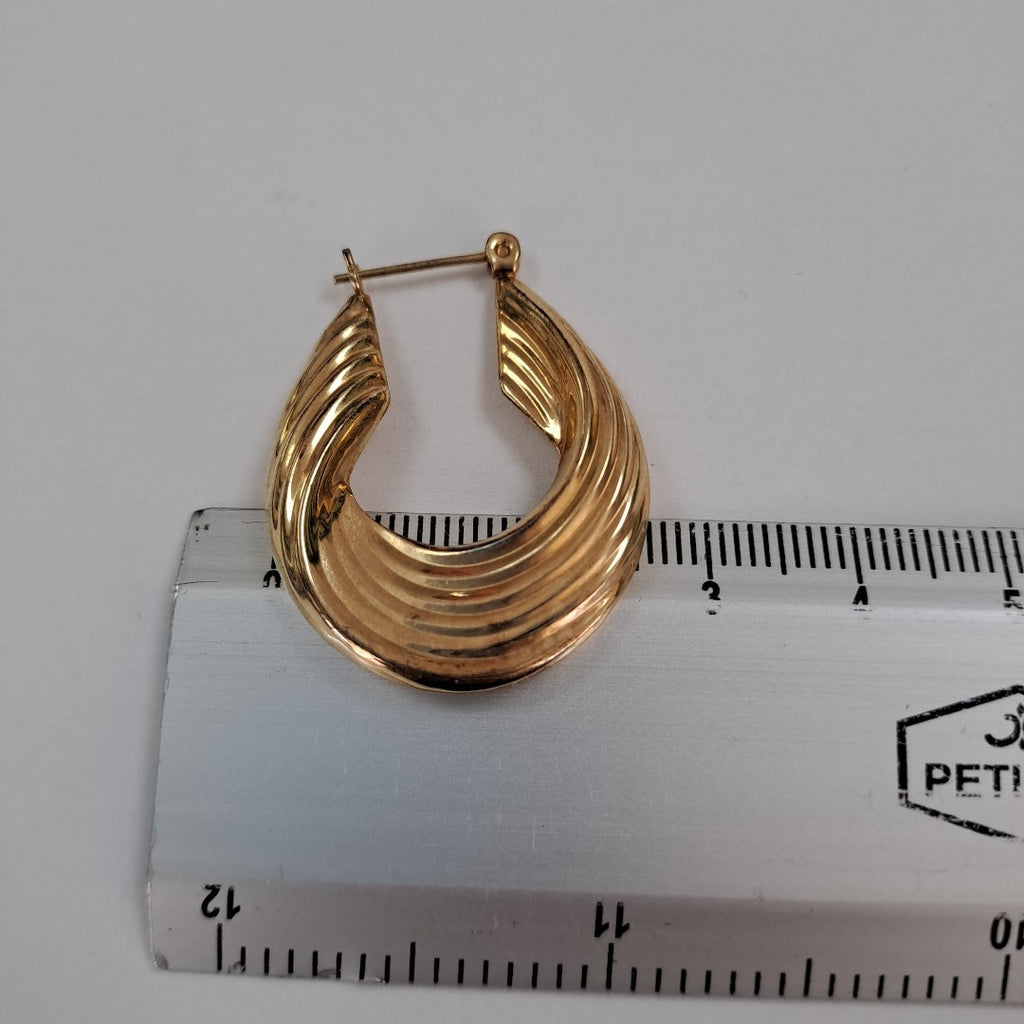 ARRACADAS PAR ORO 14 K 3,50 GRMS (SEMINUEVO)