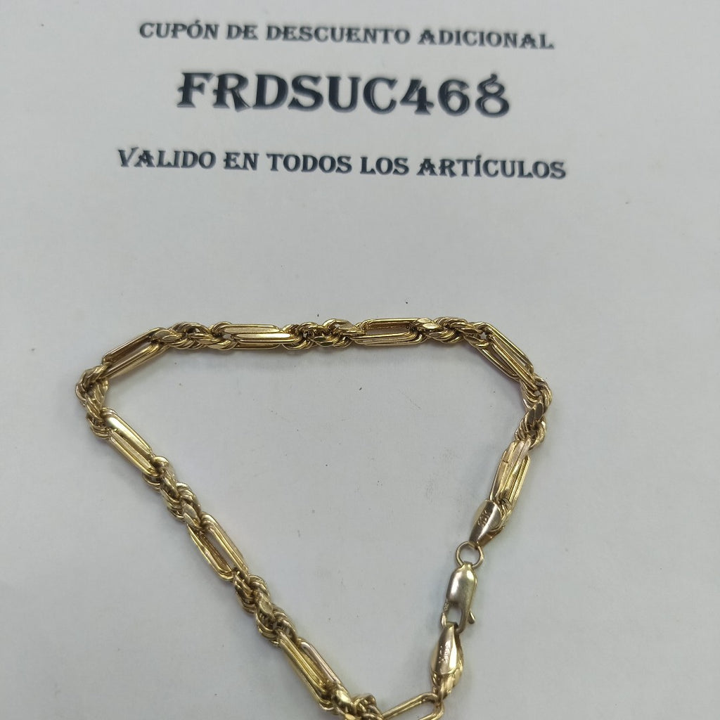 PULSERA ORO 10 K 5.3 GRMS (SEMINUEVO)