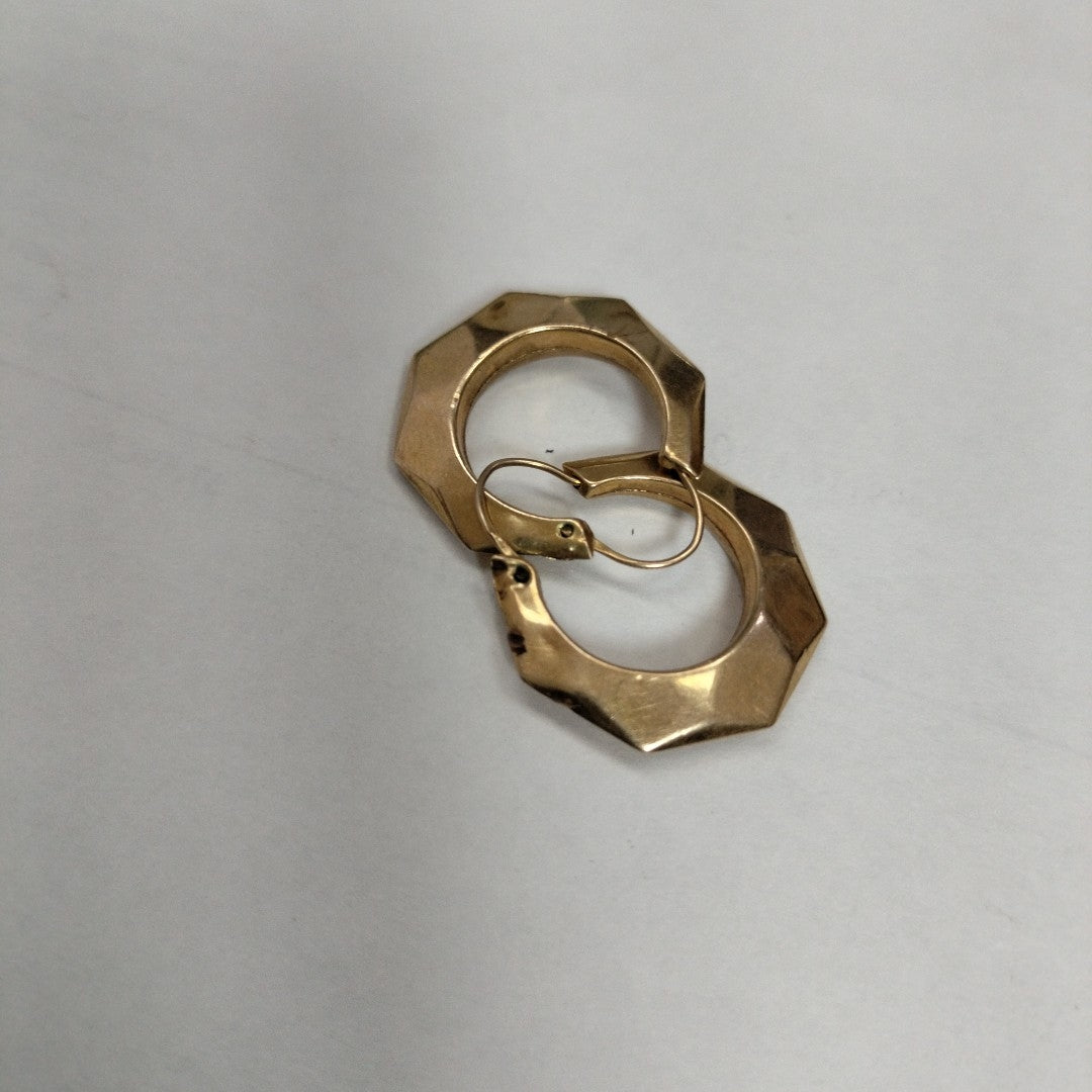 ARRACADAS PAR ORO 10 K 1,50 GRMS (SEMINUEVO)