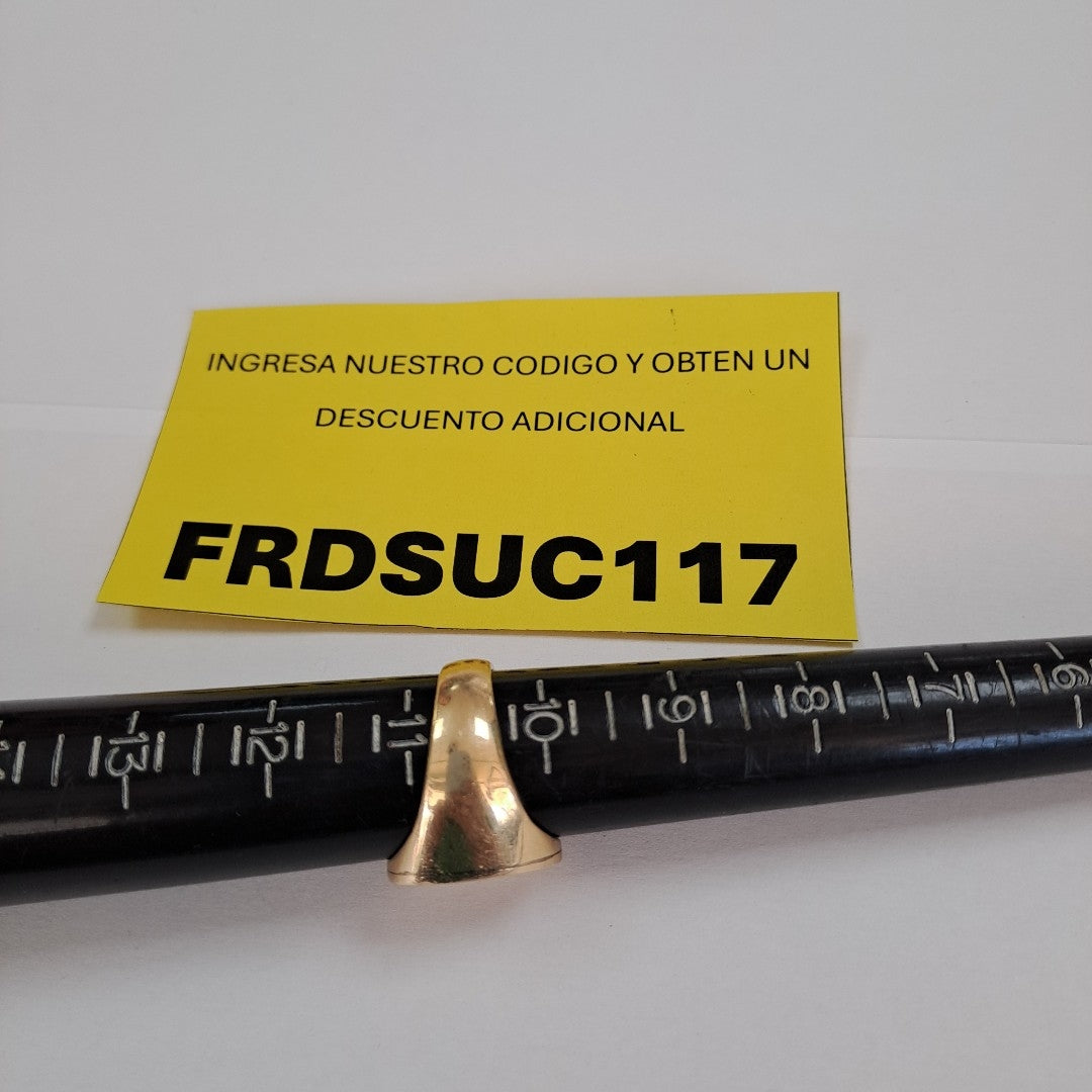 ANILLO ORO 14 K 19.3 GRMS (SEMINUEVO)