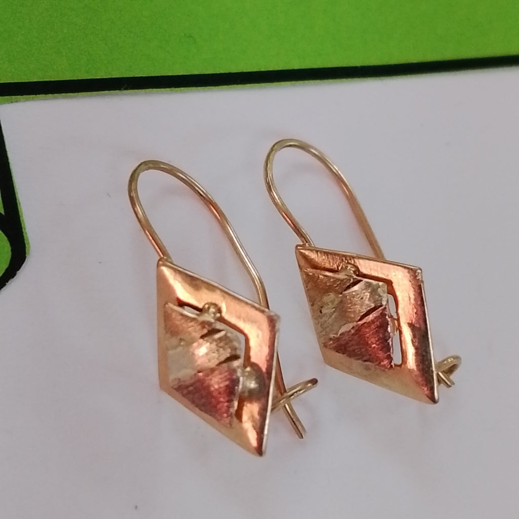 ARETES PAR ORO 10 K 0,90 GRMS (SEMINUEVO)
