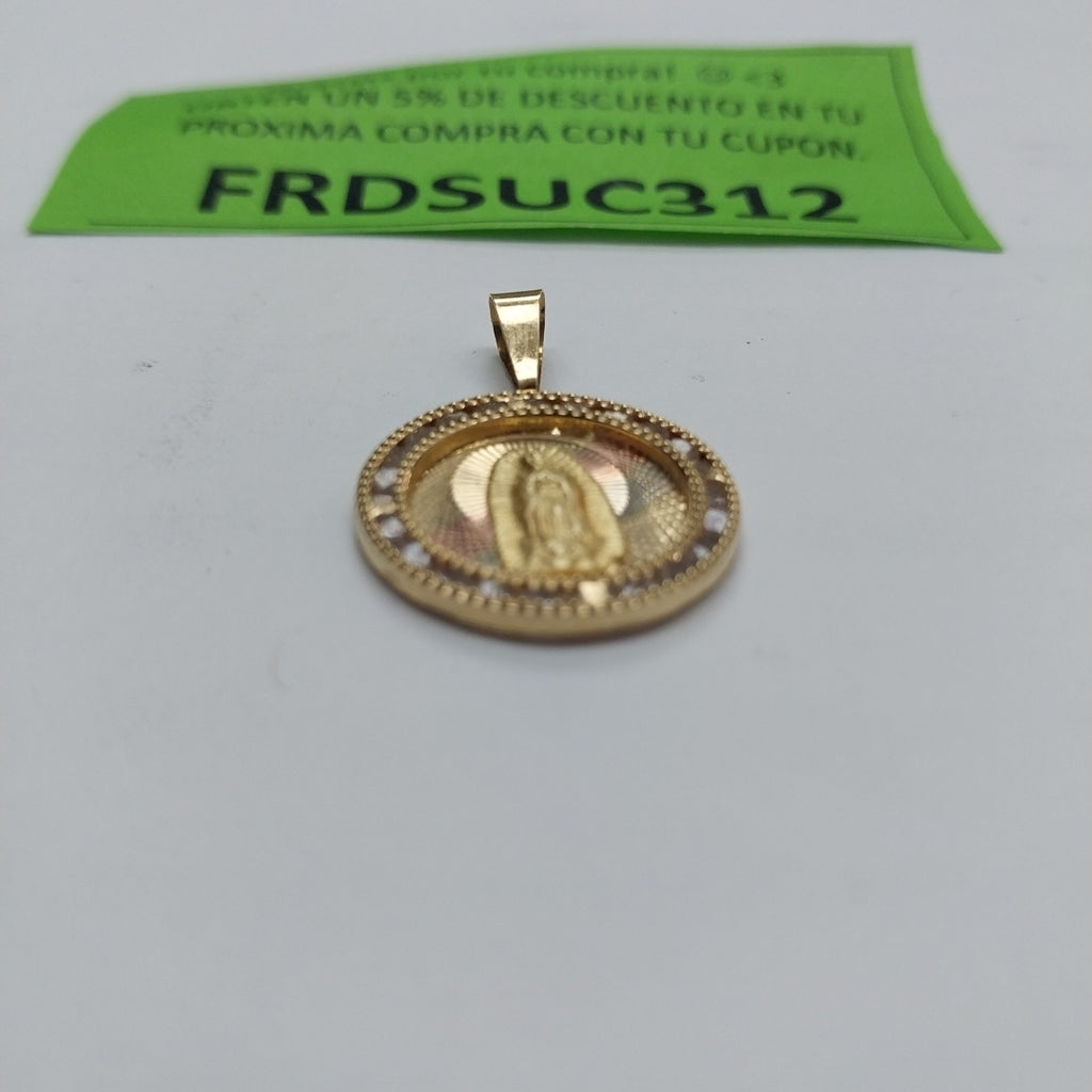 MEDALLA PERSONAL ORO 10 K 1.5 GRMS (SEMINUEVO)