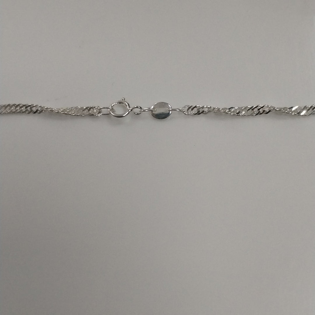 CADENA MEDIO TZL PLATA .925 55 CM 4.12 GR (NUEVO)