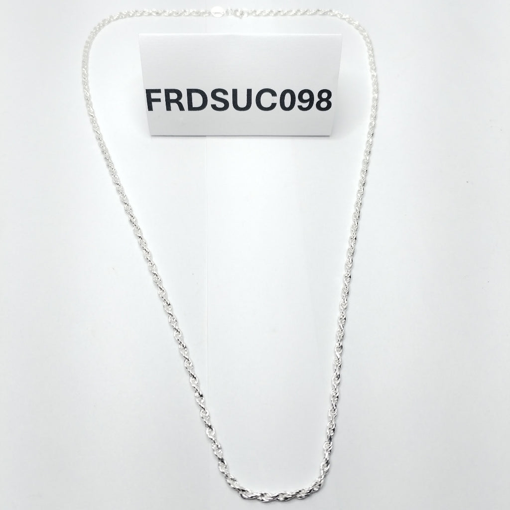 CADENA TORZAL PLATA .925 55 CM 9.52 GR (NUEVO)