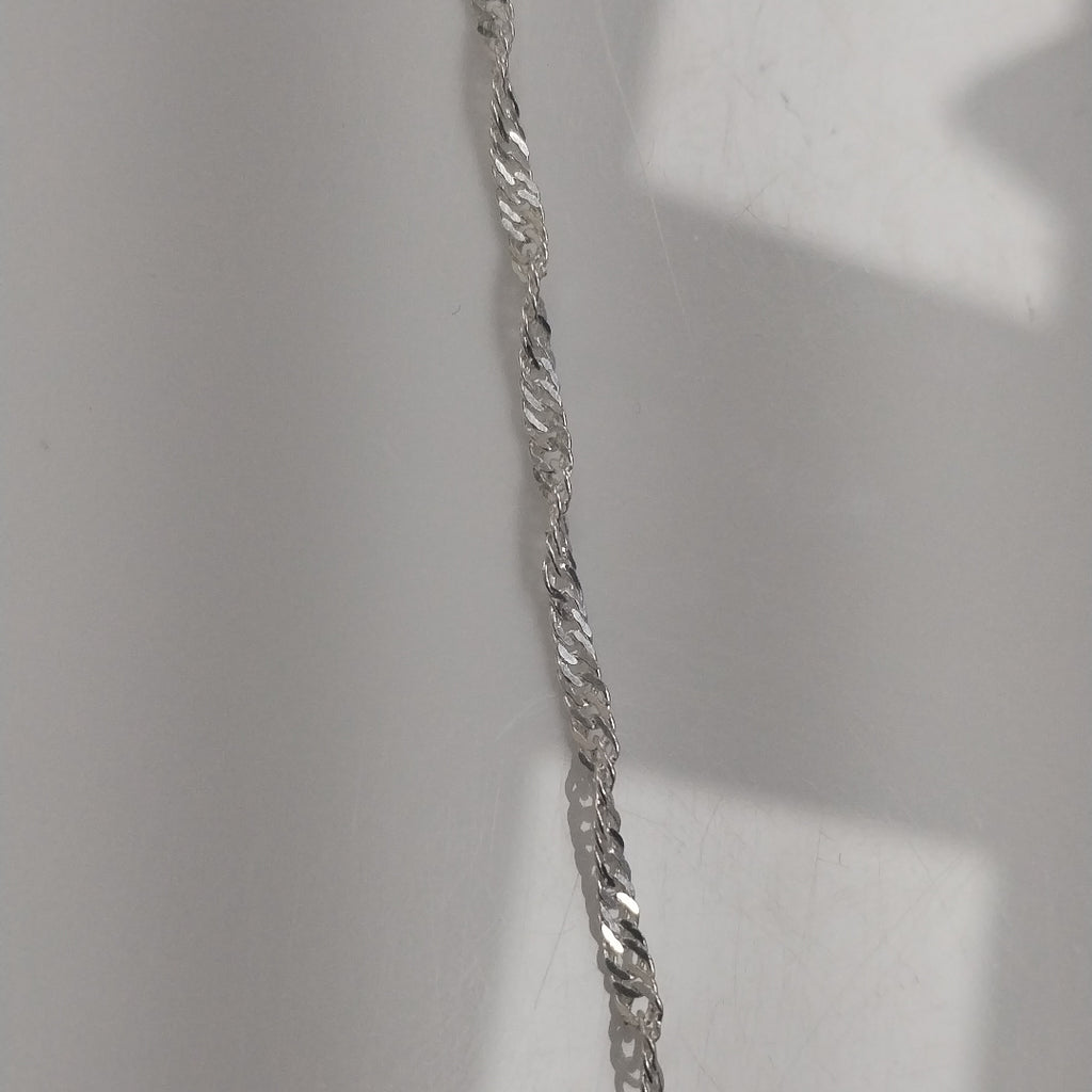 CADENA MEDIO TZL PLATA .925 55 CM 4.12 GR (NUEVO)