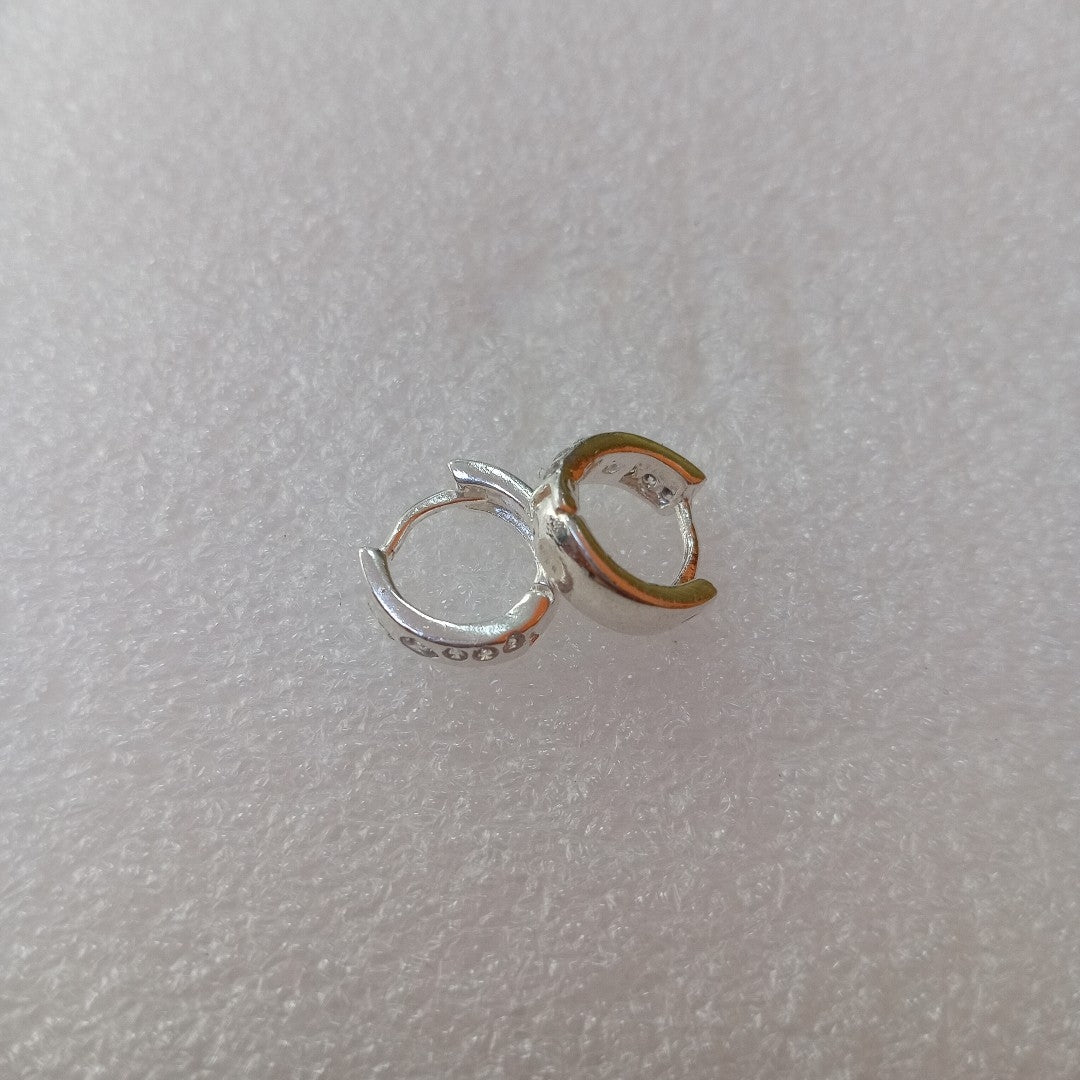 ARRACADAS C/CIRCONIAS PLATA .925 2.4 GR (NUEVO)