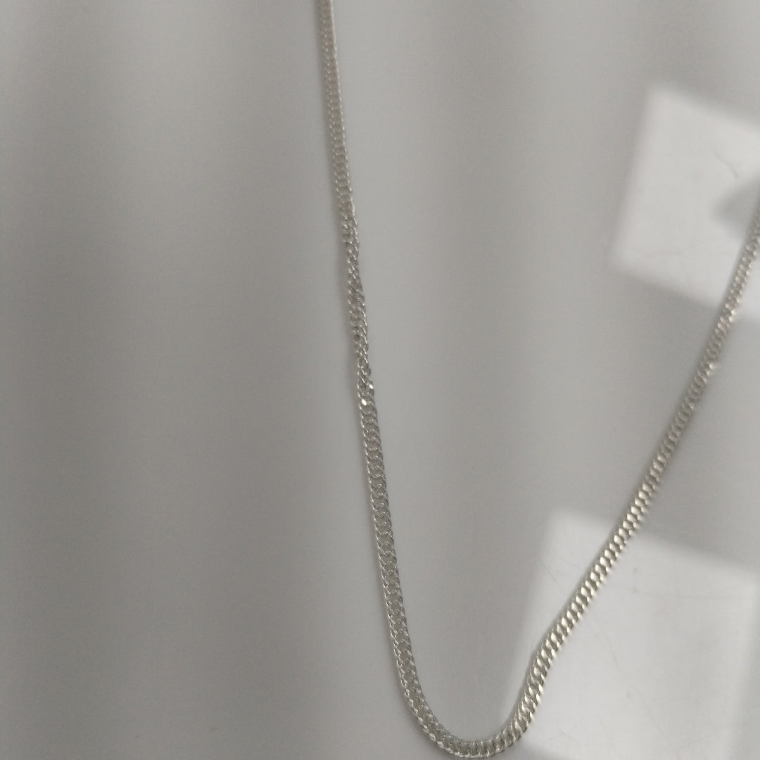 CADENA BARBADA PLATA .925 50 CM 4.22 GR (NUEVO)