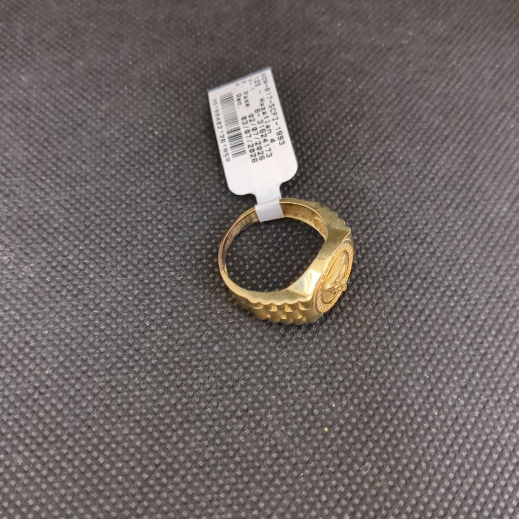 ANILLO ORO 10 K 5.4 GRMS (SEMINUEVO)