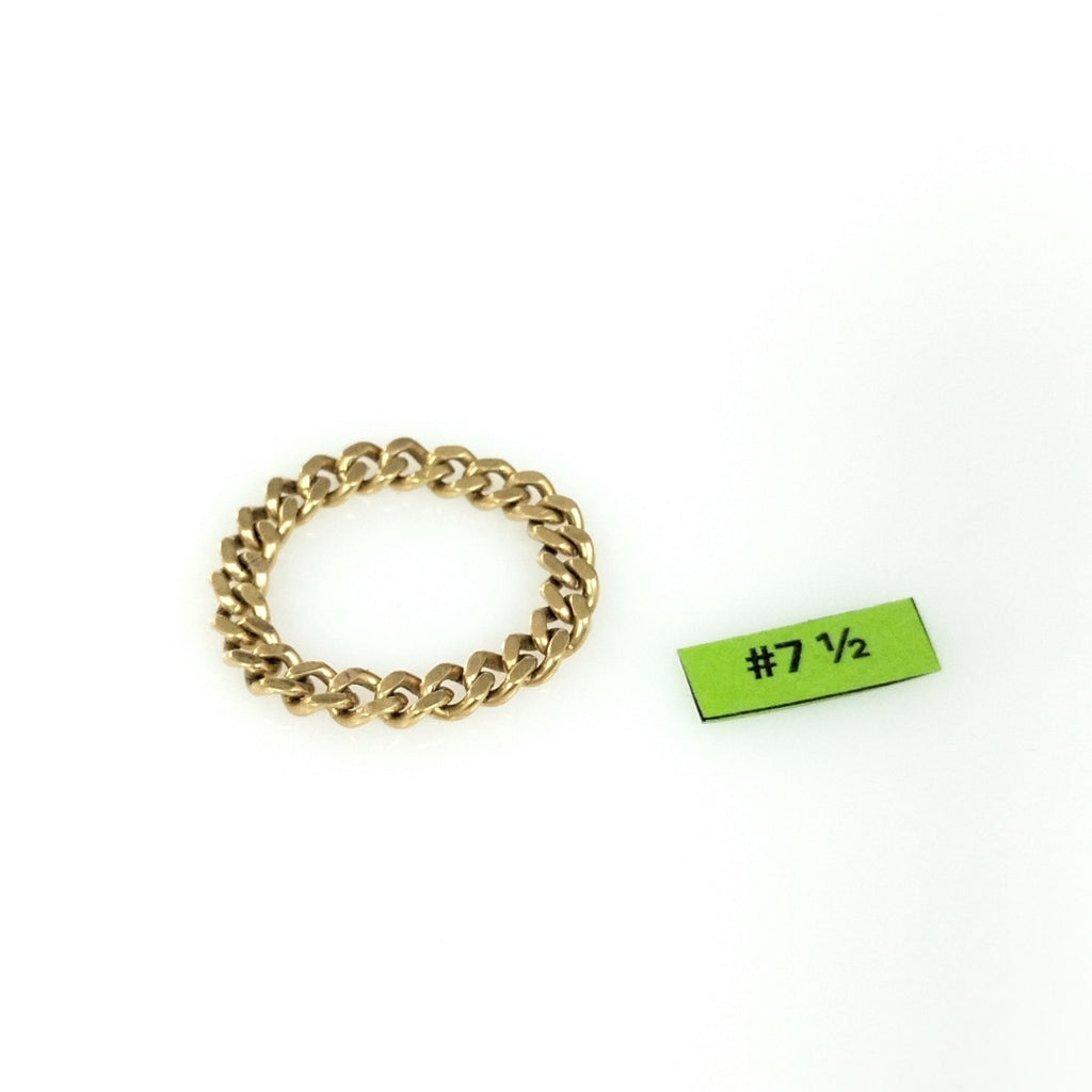 ANILLO ORO 14 K 2.5 GRMS (SEMINUEVO)
