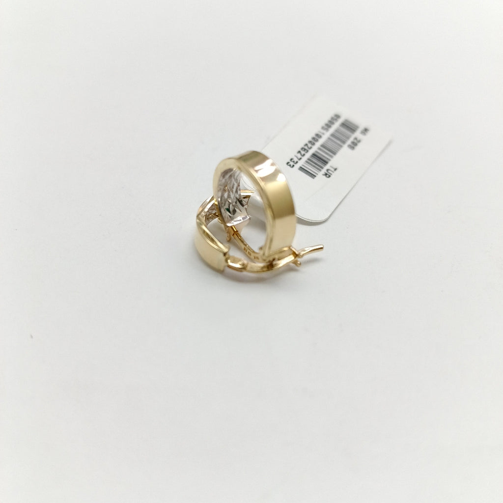 ARRACADAS ORO 14K 1.5 (NUEVO)