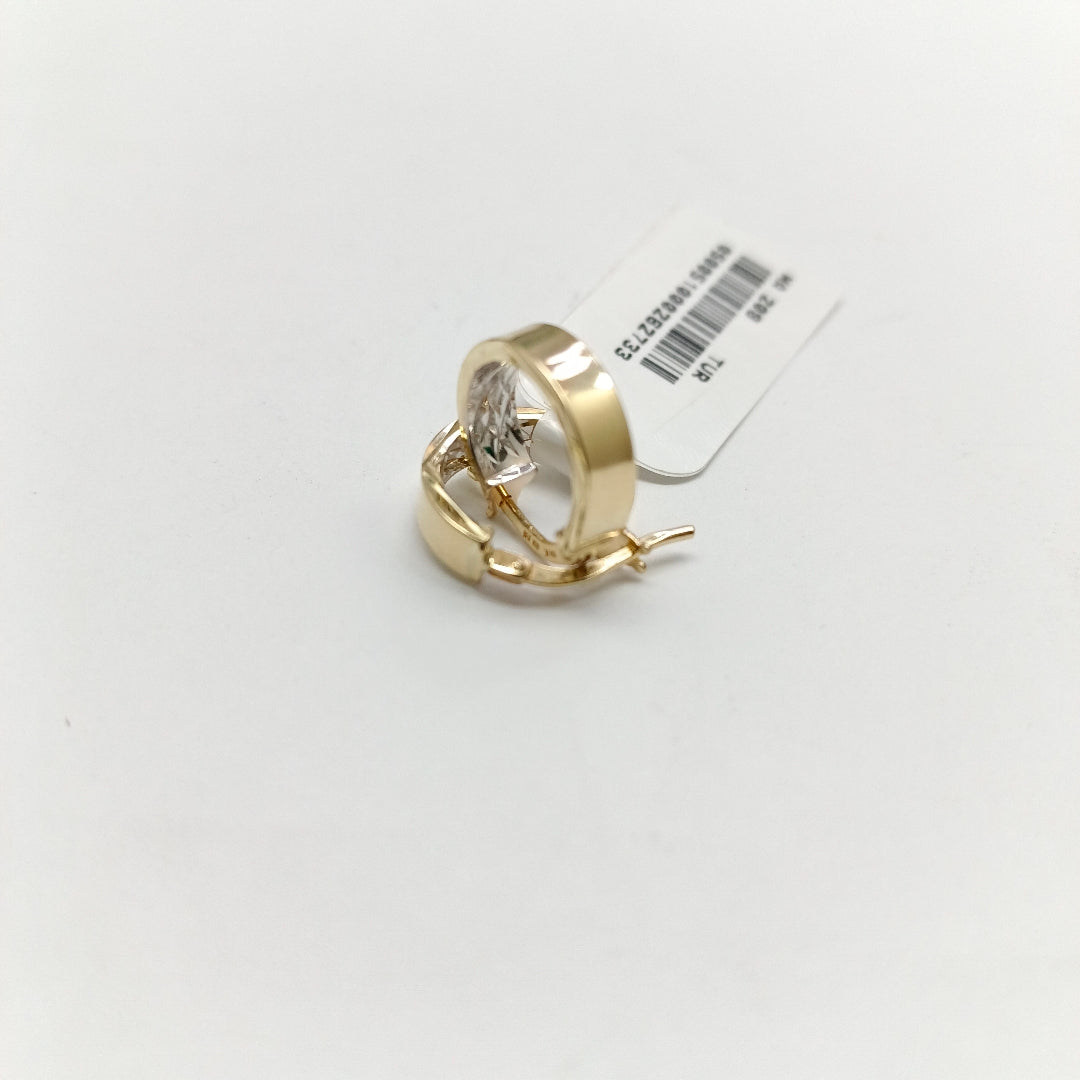 ARRACADAS ORO 14K 1.5 (NUEVO)