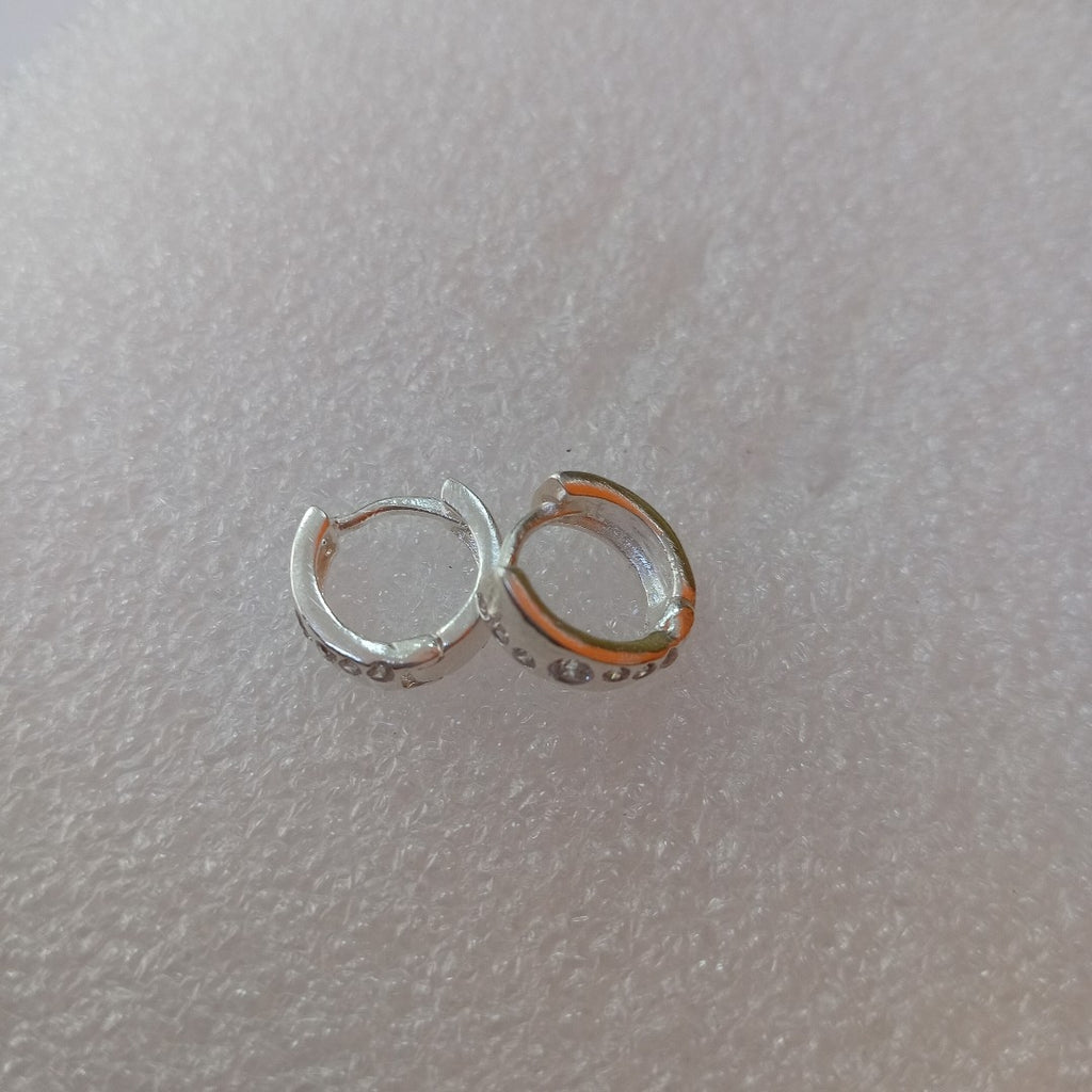 ARRACADAS C/CIRCONIAS PLATA .925 2.4 GR (NUEVO)