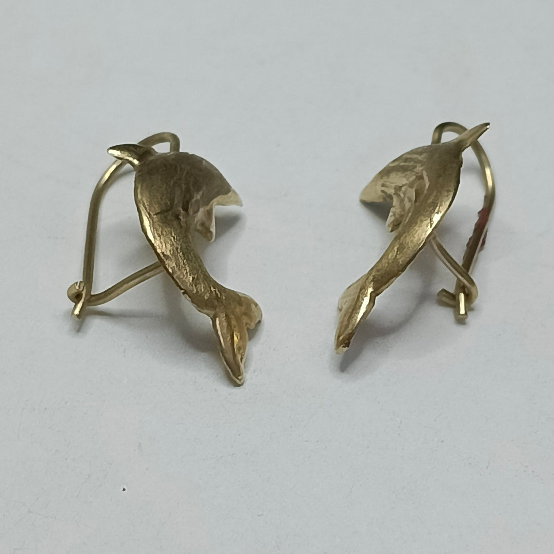 ARETES PAR ORO 10 K 1,10 GRMS (SEMINUEVO)